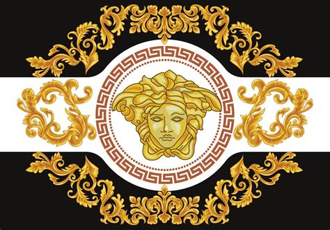 versace logo pattern